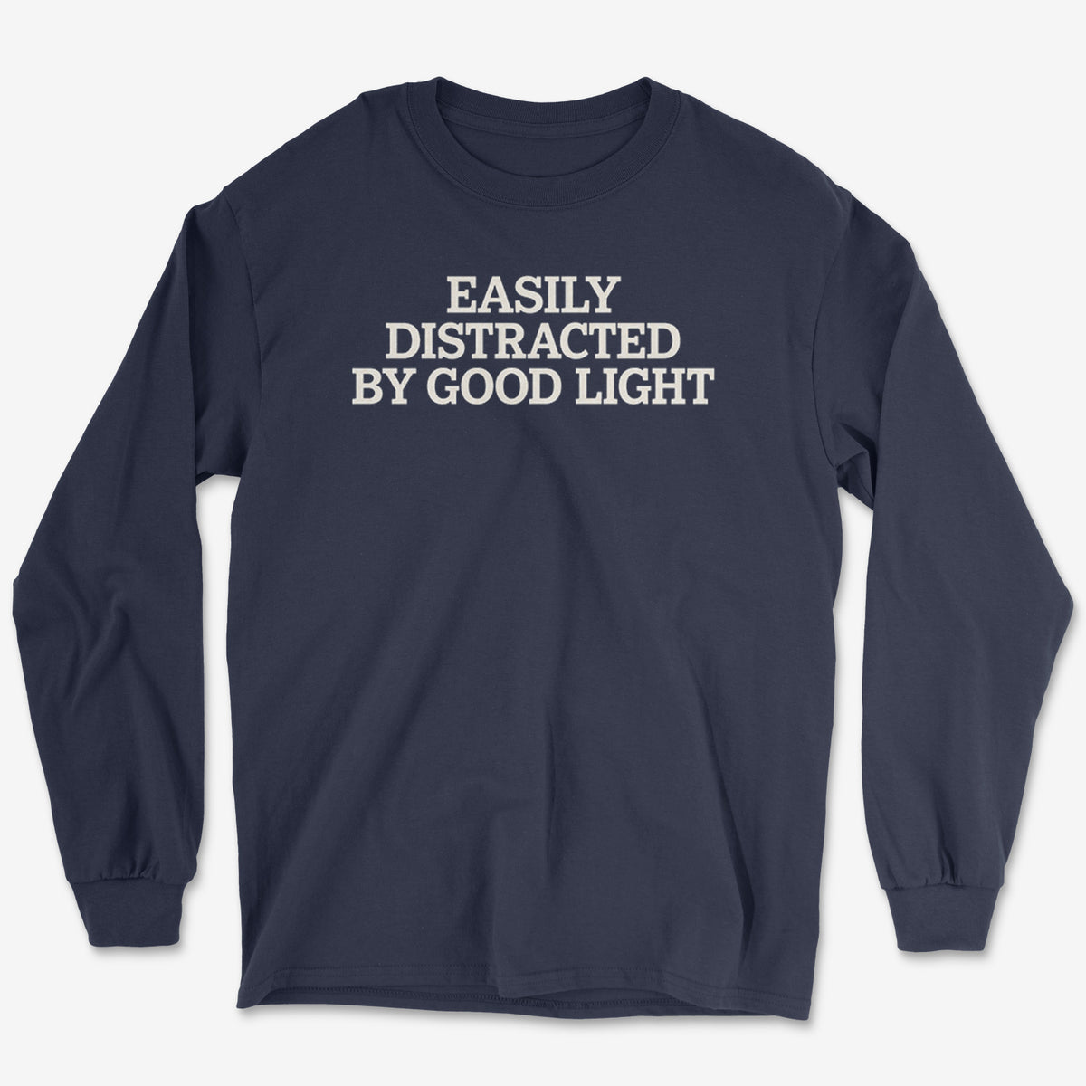 Sidetracked By Light Long Sleeve Tee