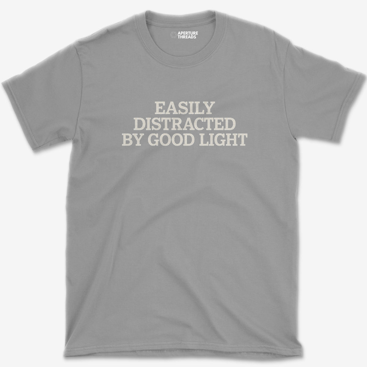 Sidetracked By Light T-Shirt — sport grey
