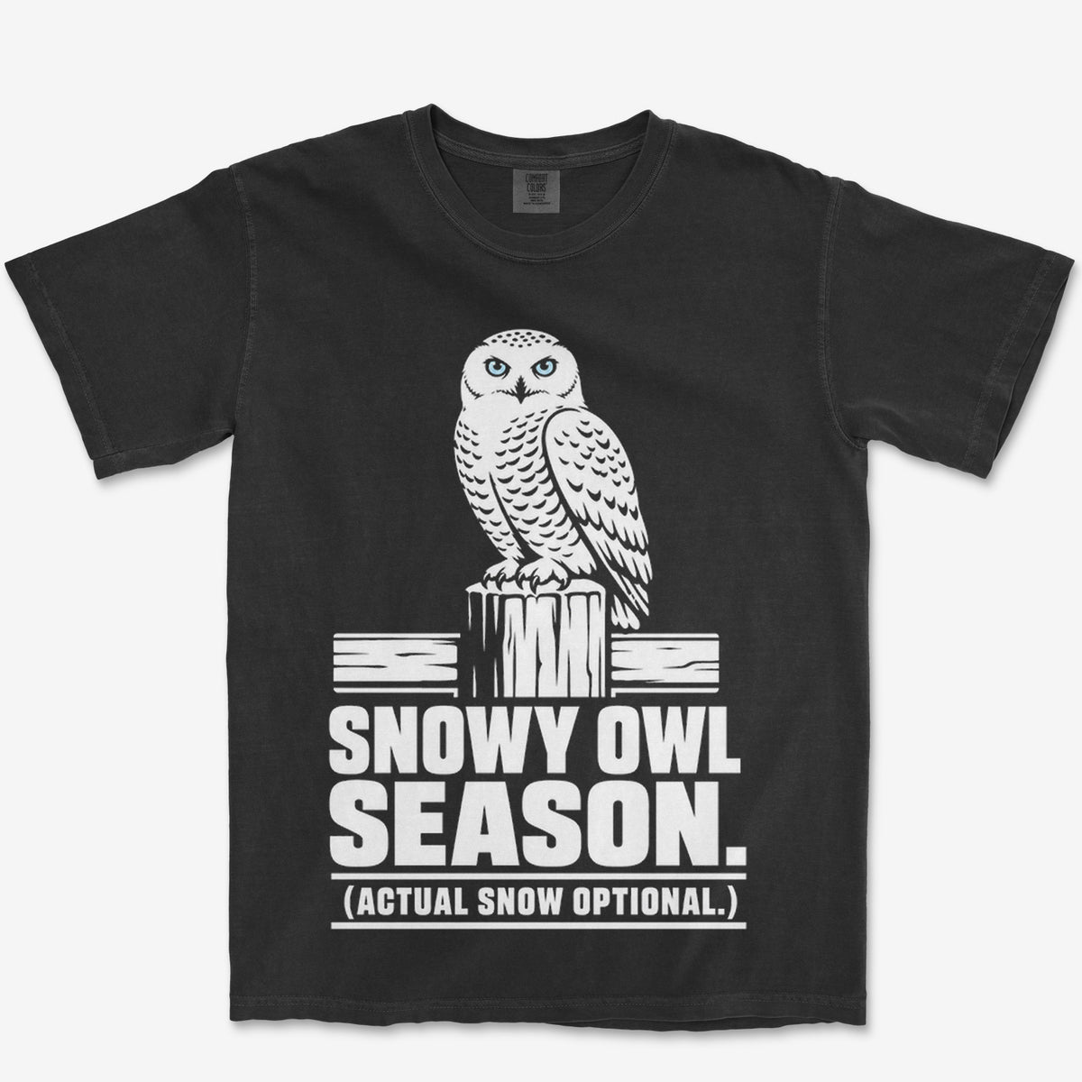 Snowy Owl Season Heavyweight Tee