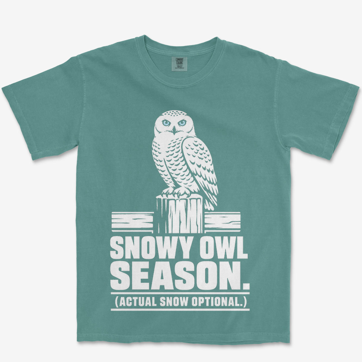 Snowy Owl Season Heavyweight Tee