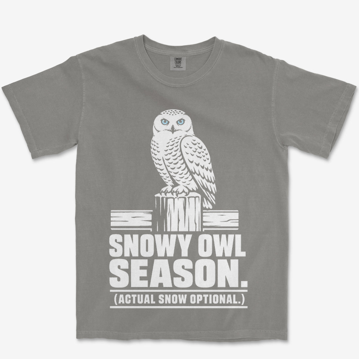 Snowy Owl Season Heavyweight Tee