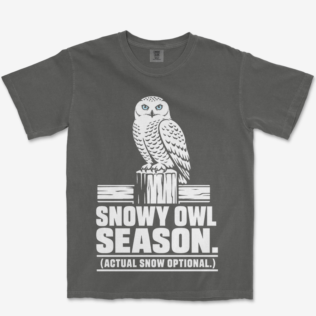 Snowy Owl Season Heavyweight Tee