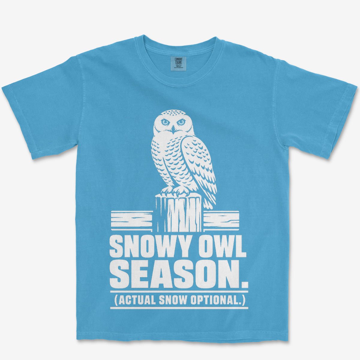 Snowy Owl Season Heavyweight Tee