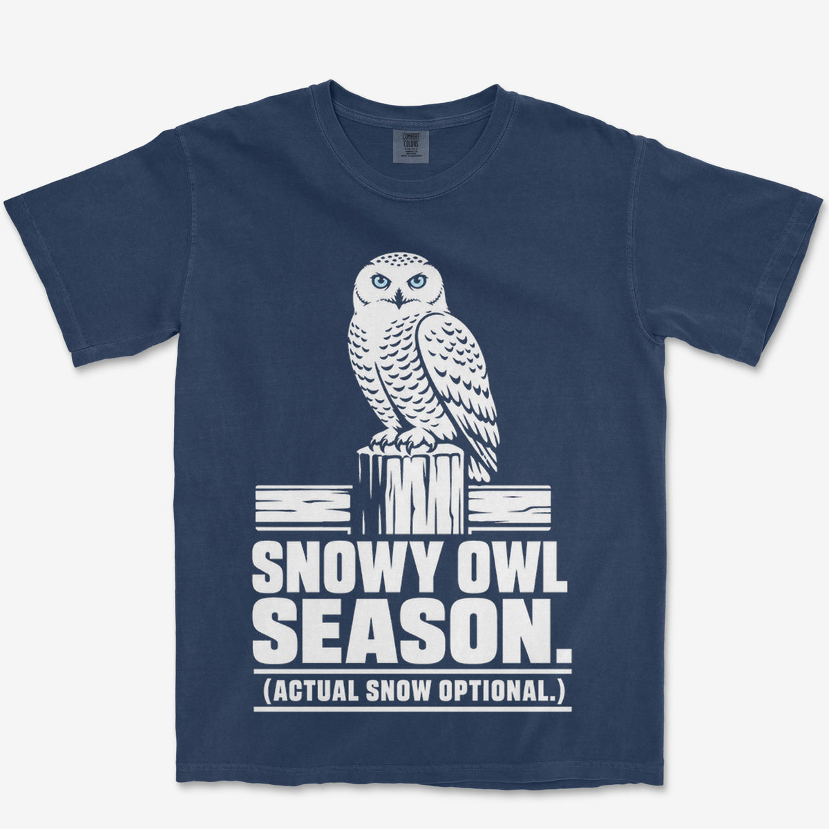 Snowy Owl Season Heavyweight Tee
