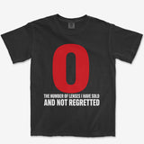 Sold And Regretted Heavyweight Tee