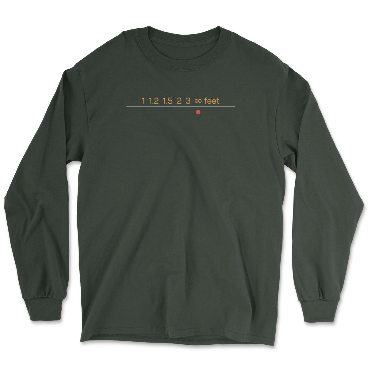 Split Horizon Line Long Sleeve Tee