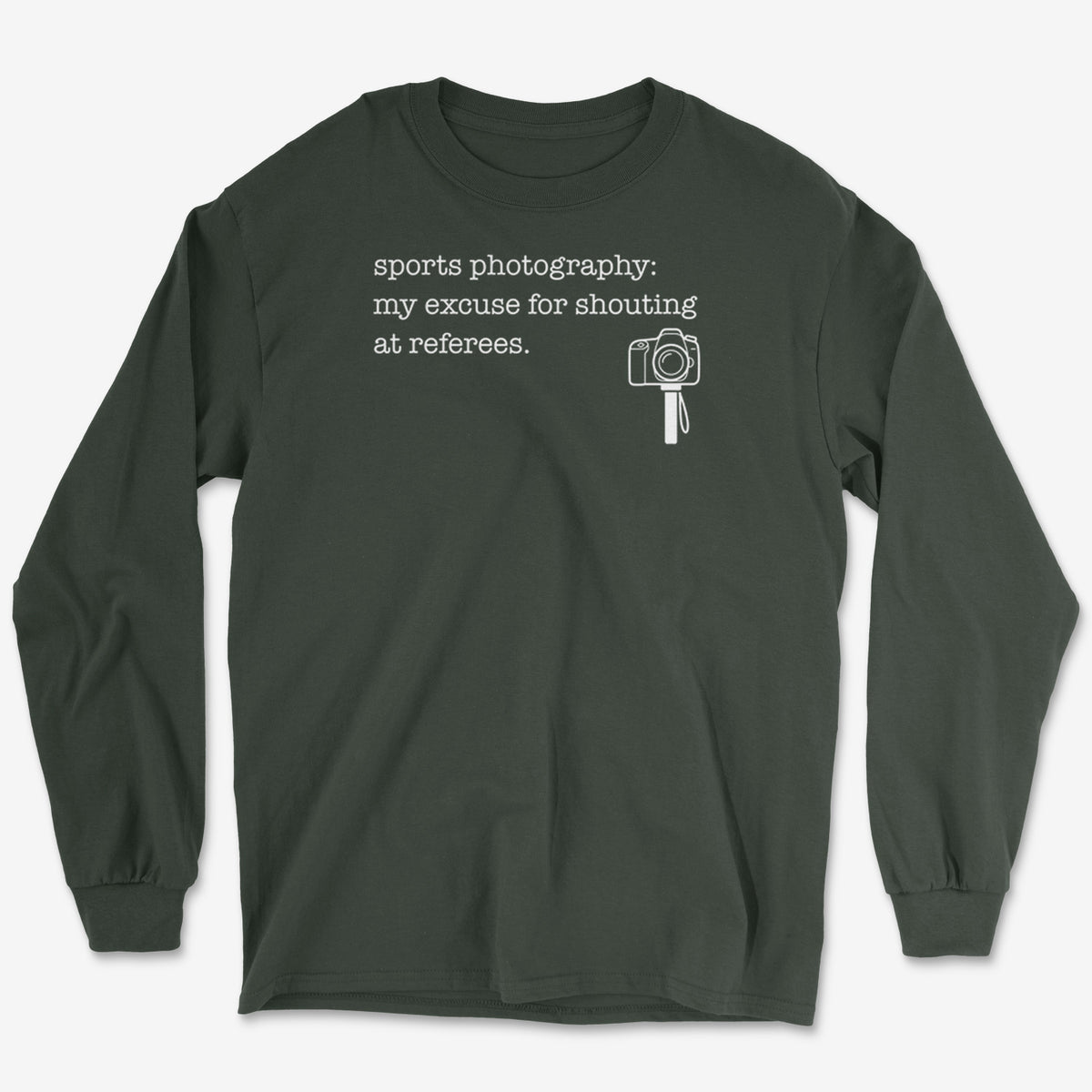 Sports Excuse Long Sleeve Tee
