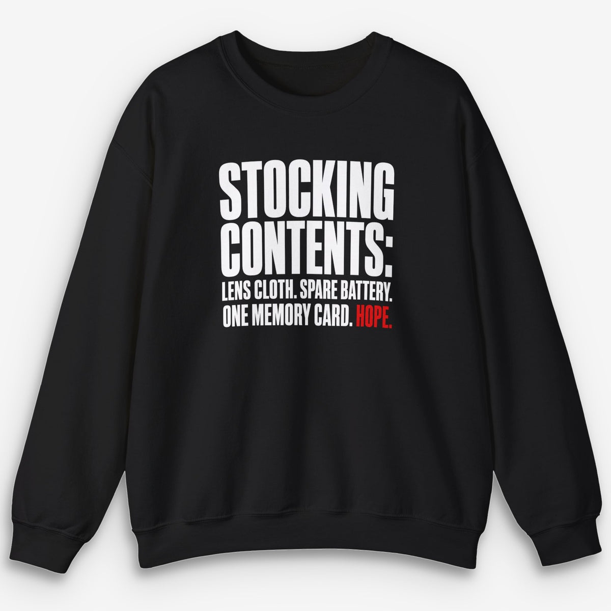 Stocking Contents Sweatshirt