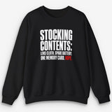 Stocking Contents Sweatshirt