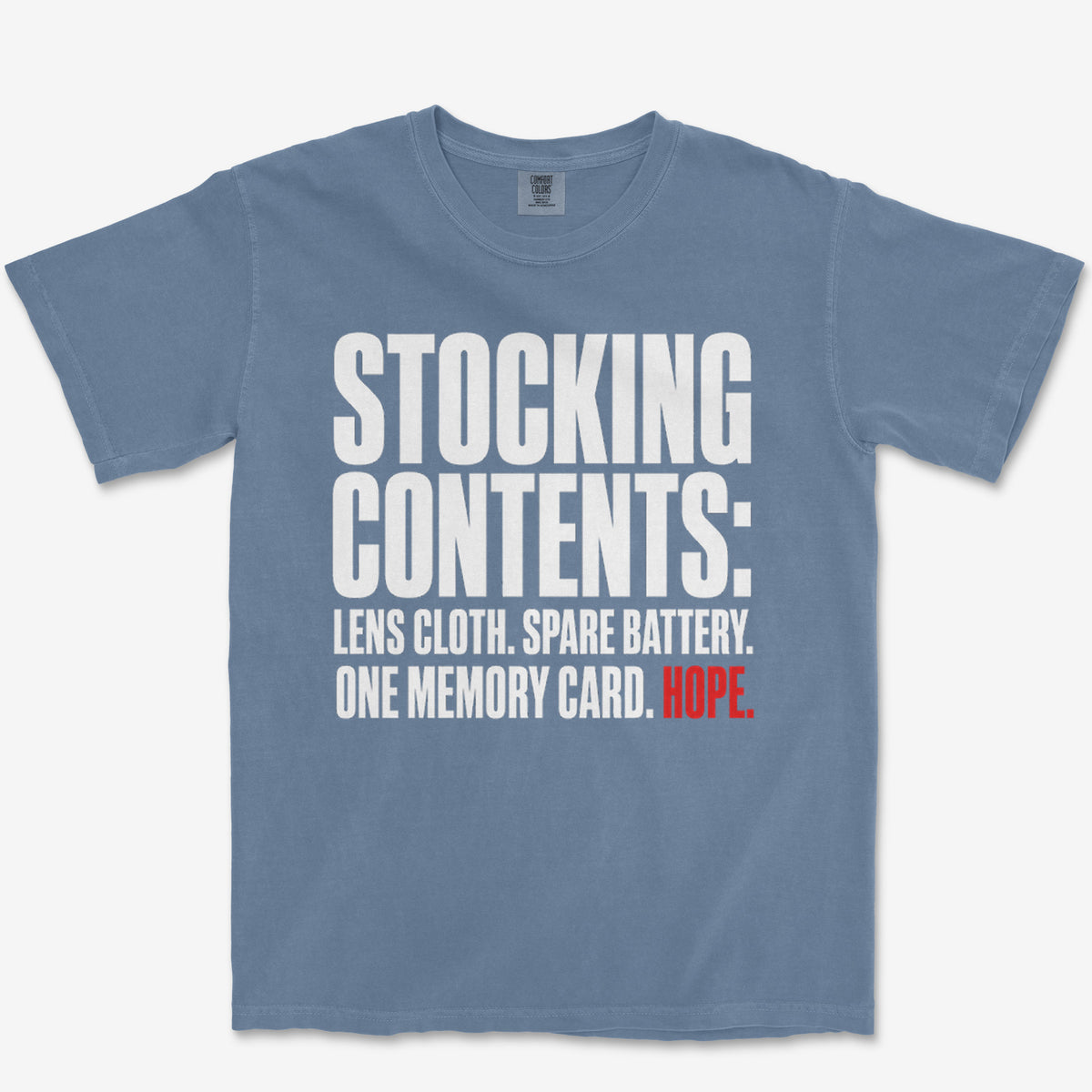 Stocking Contents Heavyweight Tee