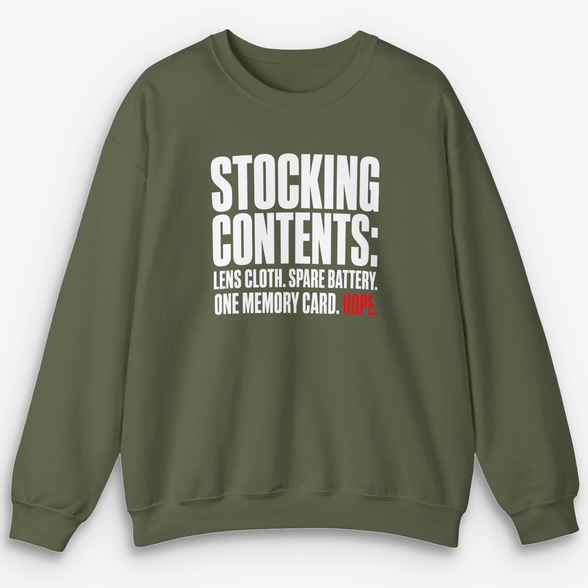 Stocking Contents Sweatshirt