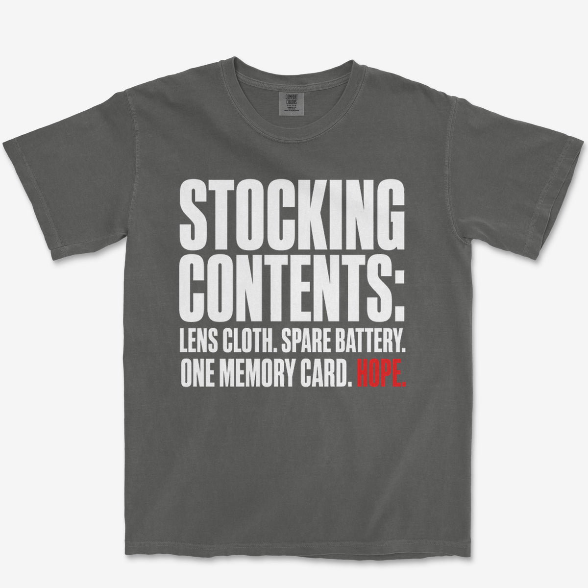 Stocking Contents Heavyweight Tee