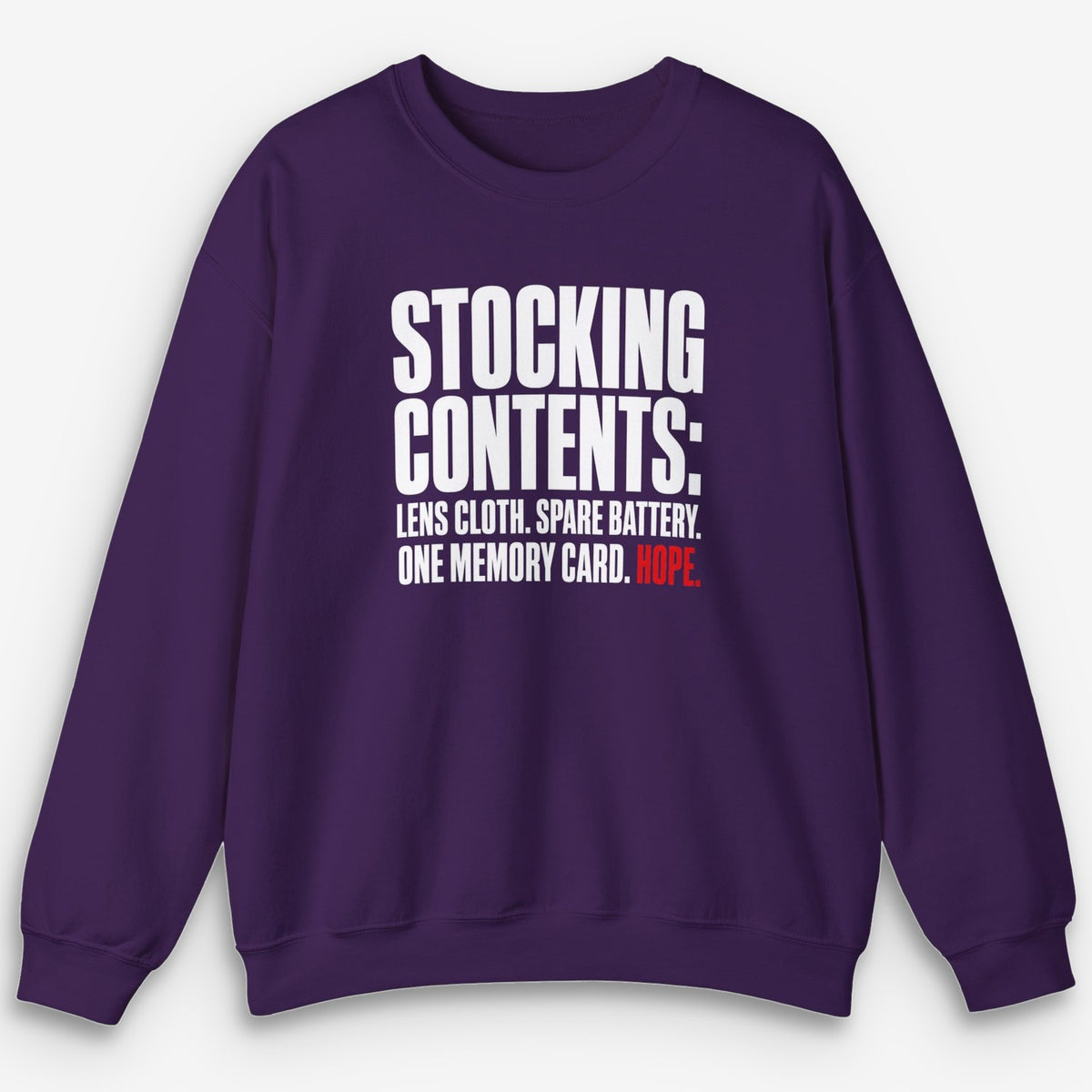 Stocking Contents Sweatshirt