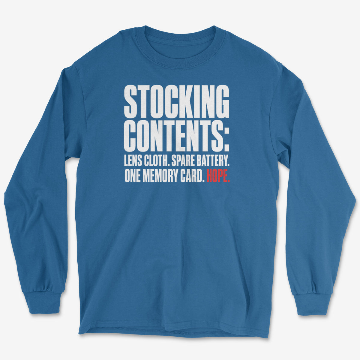 Stocking Contents Long Sleeve Tee