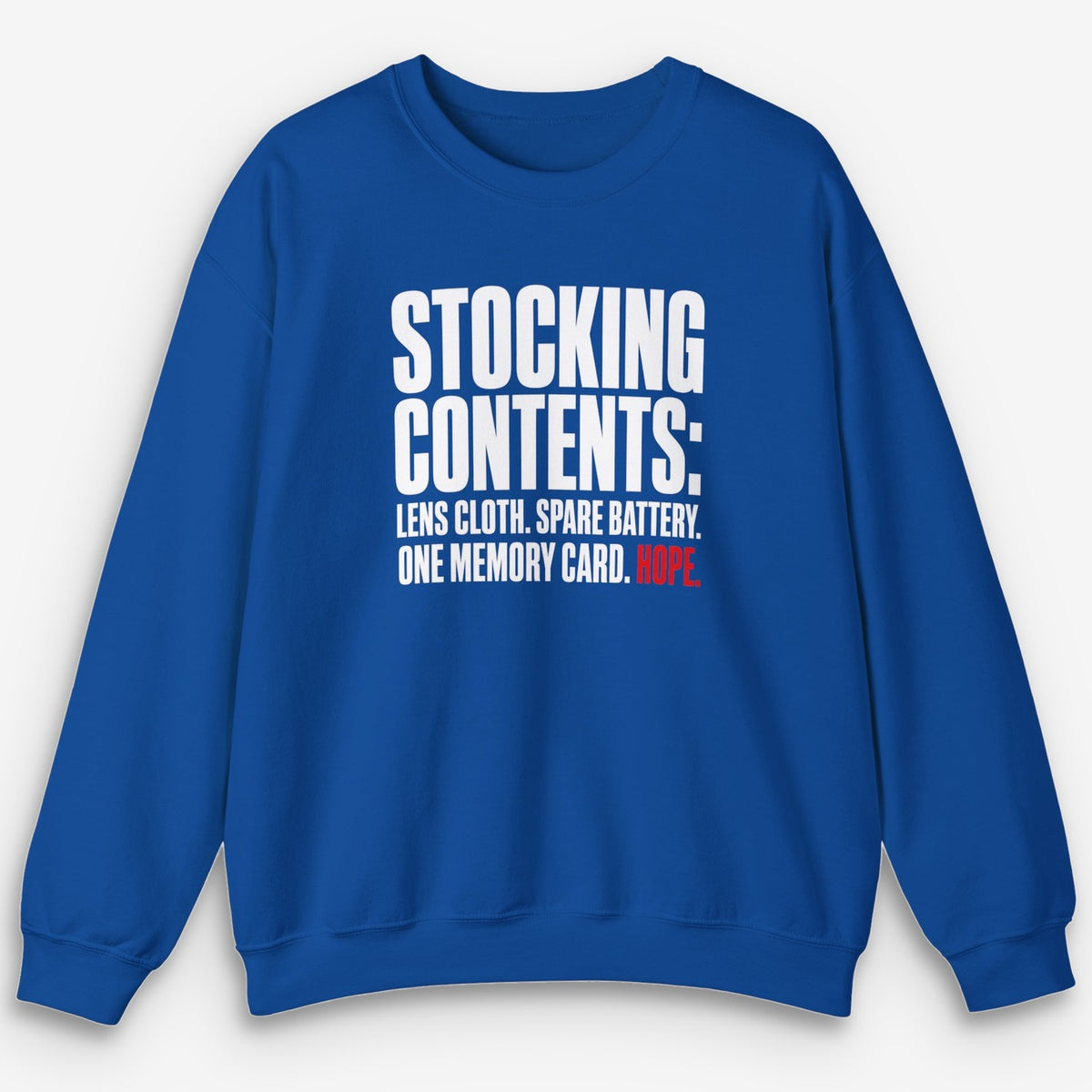 Stocking Contents Sweatshirt