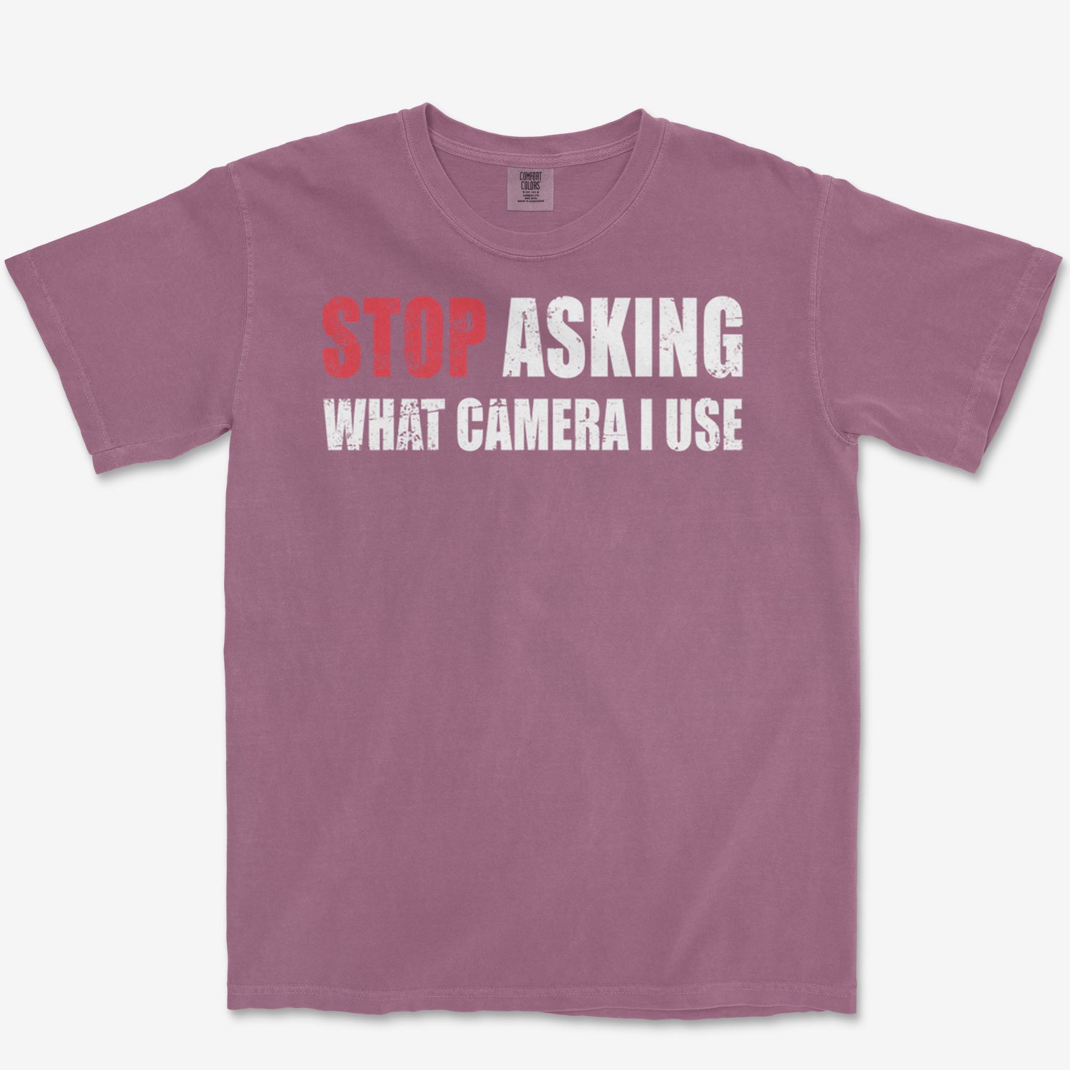 Stop Asking Heavyweight Tee