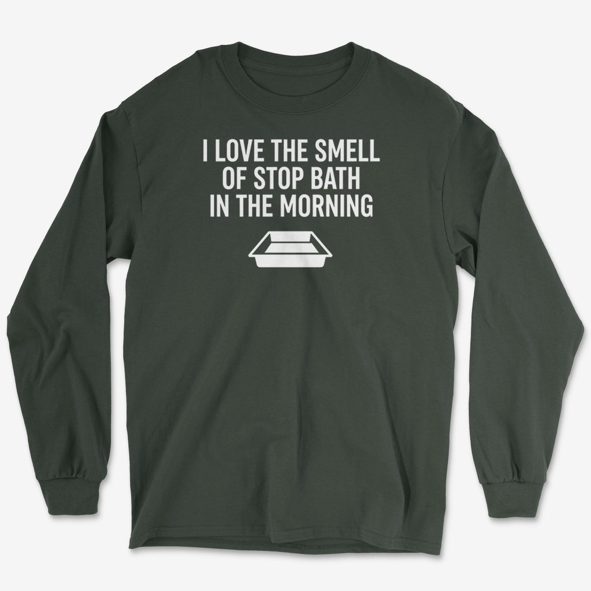 Stop Bath Morning Long Sleeve Tee
