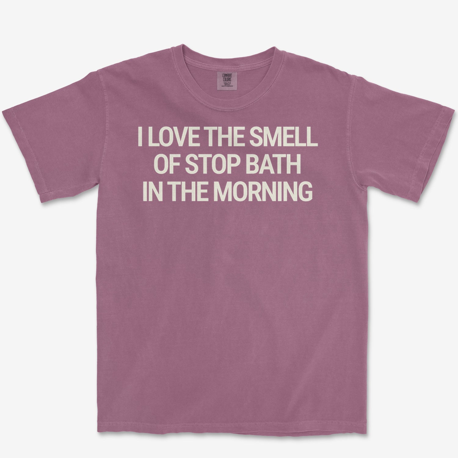 Stop Bath Heavyweight Tee