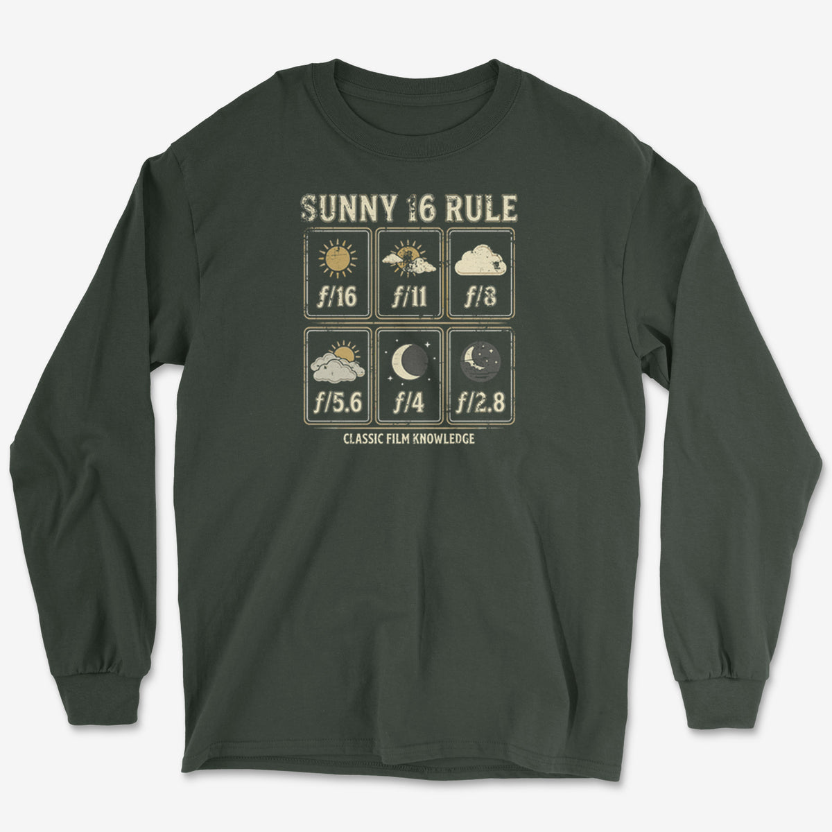 Sunny 16 Rule Long Sleeve Tee