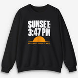 Sunset, 3:47 PM Sweatshirt