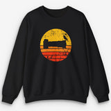 Sunset Bird Camera Sweatshirt