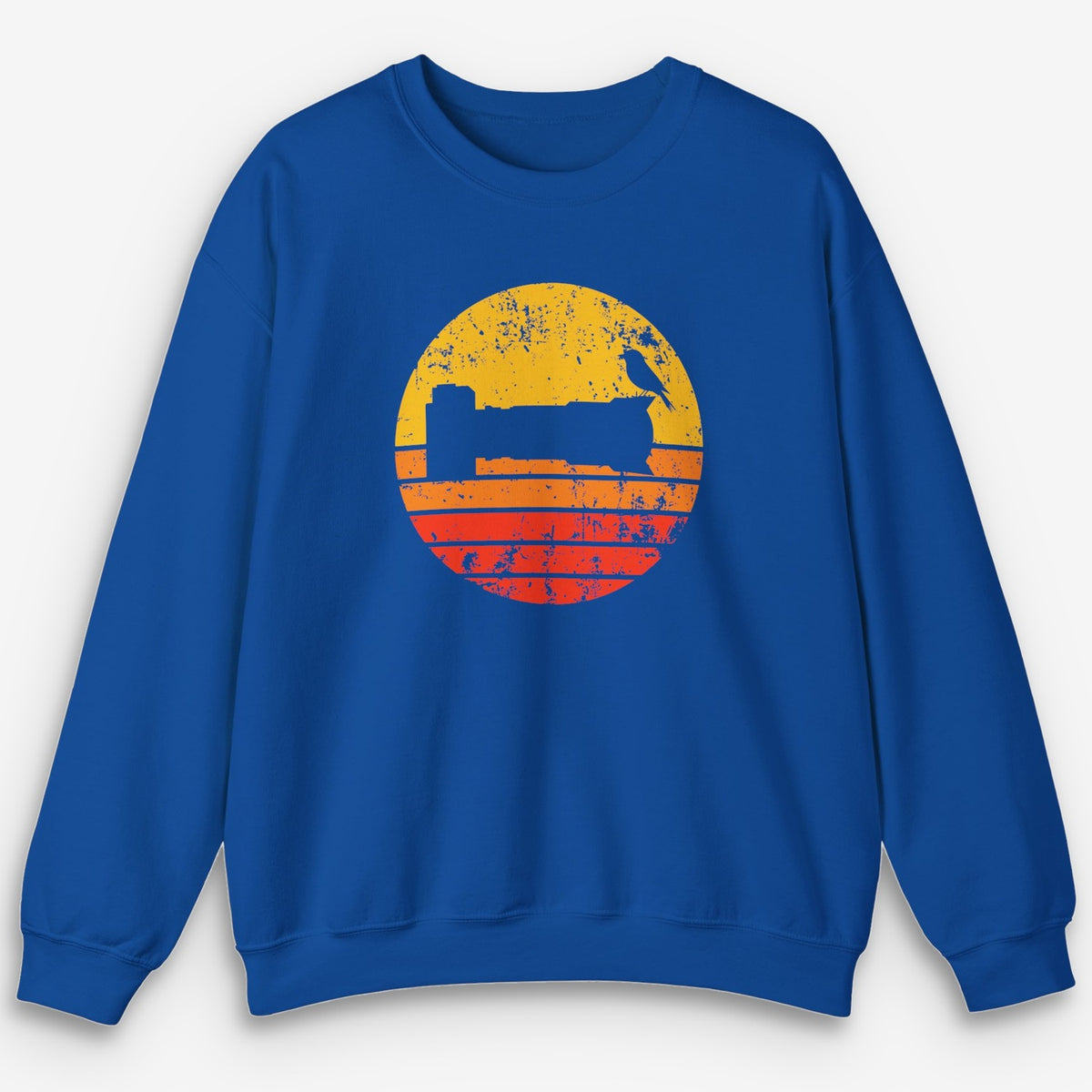 Sunset Bird Camera Sweatshirt
