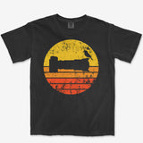 Sunset Bird Camera Tee