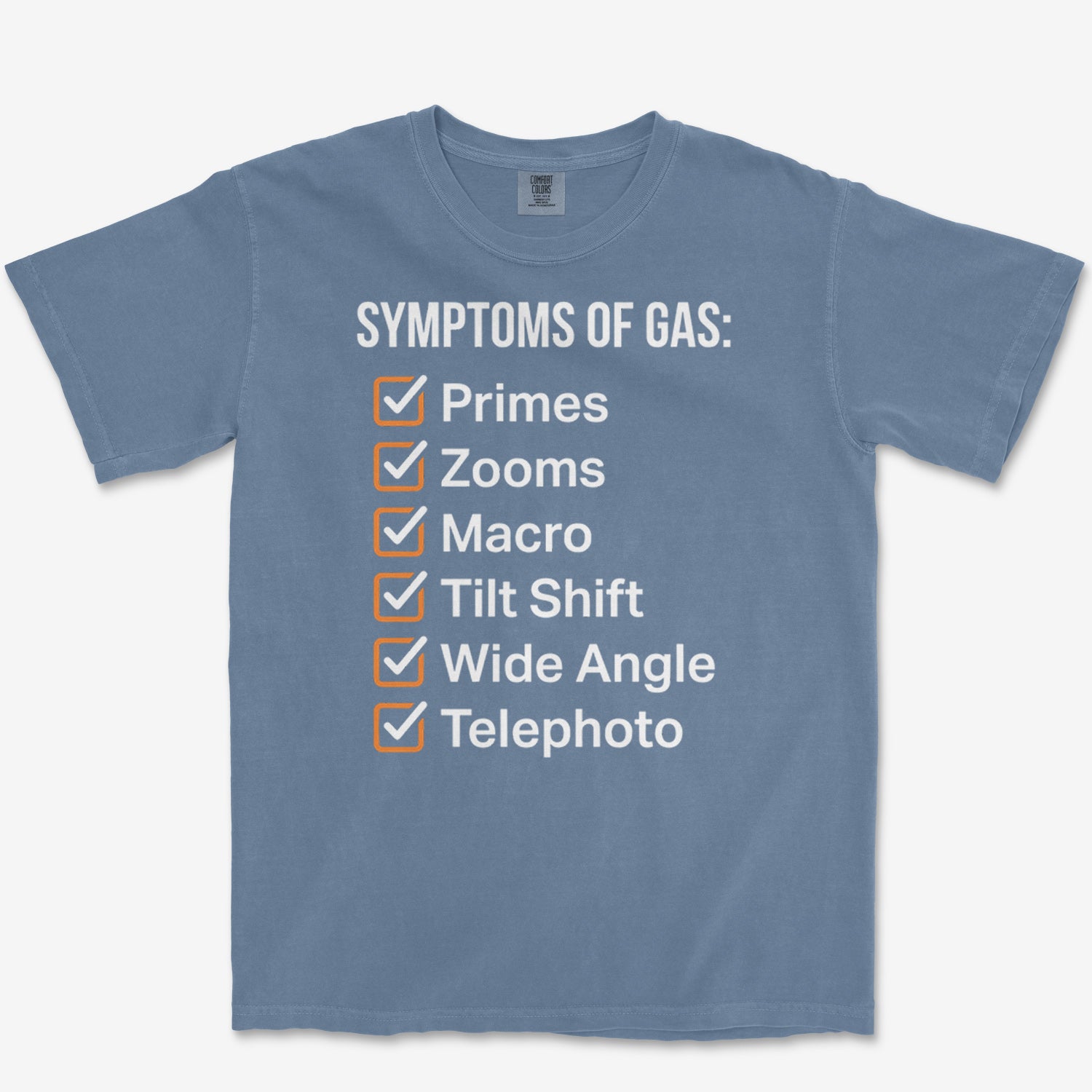 Symptoms Of Gas Heavyweight Tee