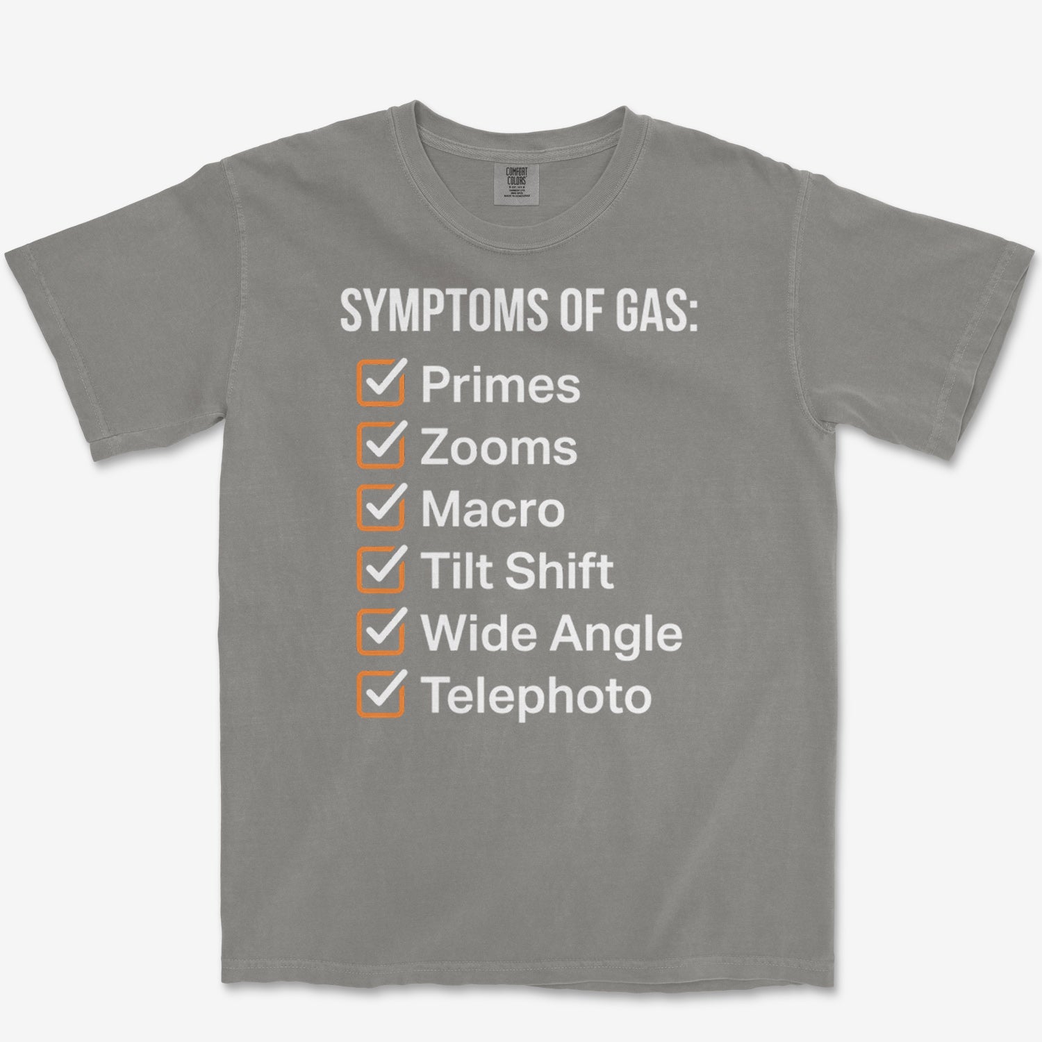 Symptoms Of Gas Heavyweight Tee