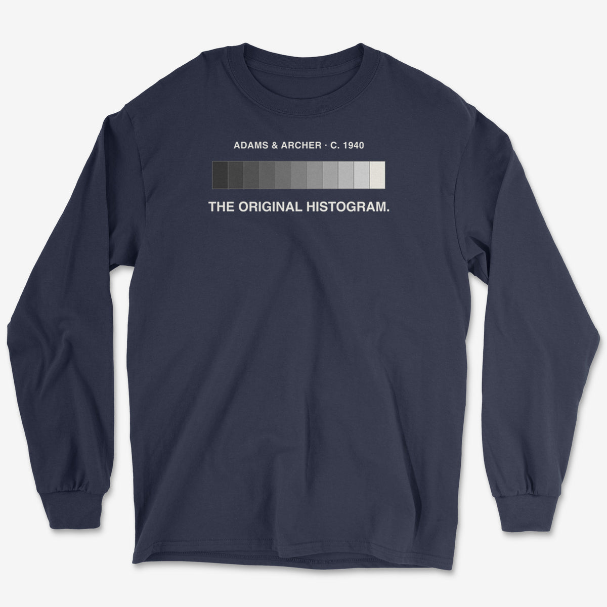 The Original Histogram Long Sleeve Tee