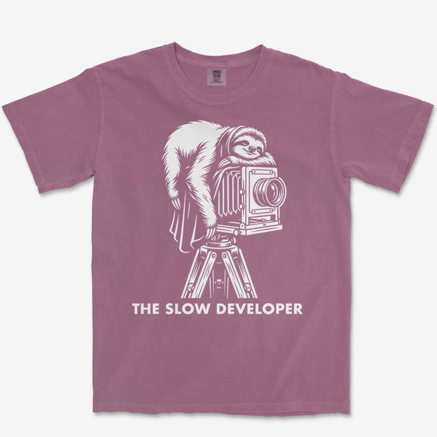 The Sloth Developer Heavyweight Tee