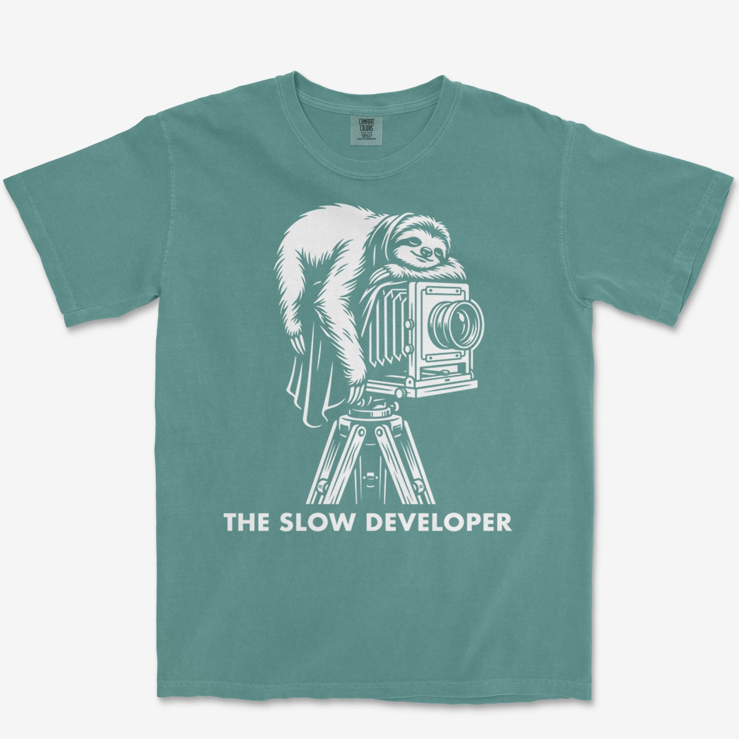 The Sloth Developer Heavyweight Tee