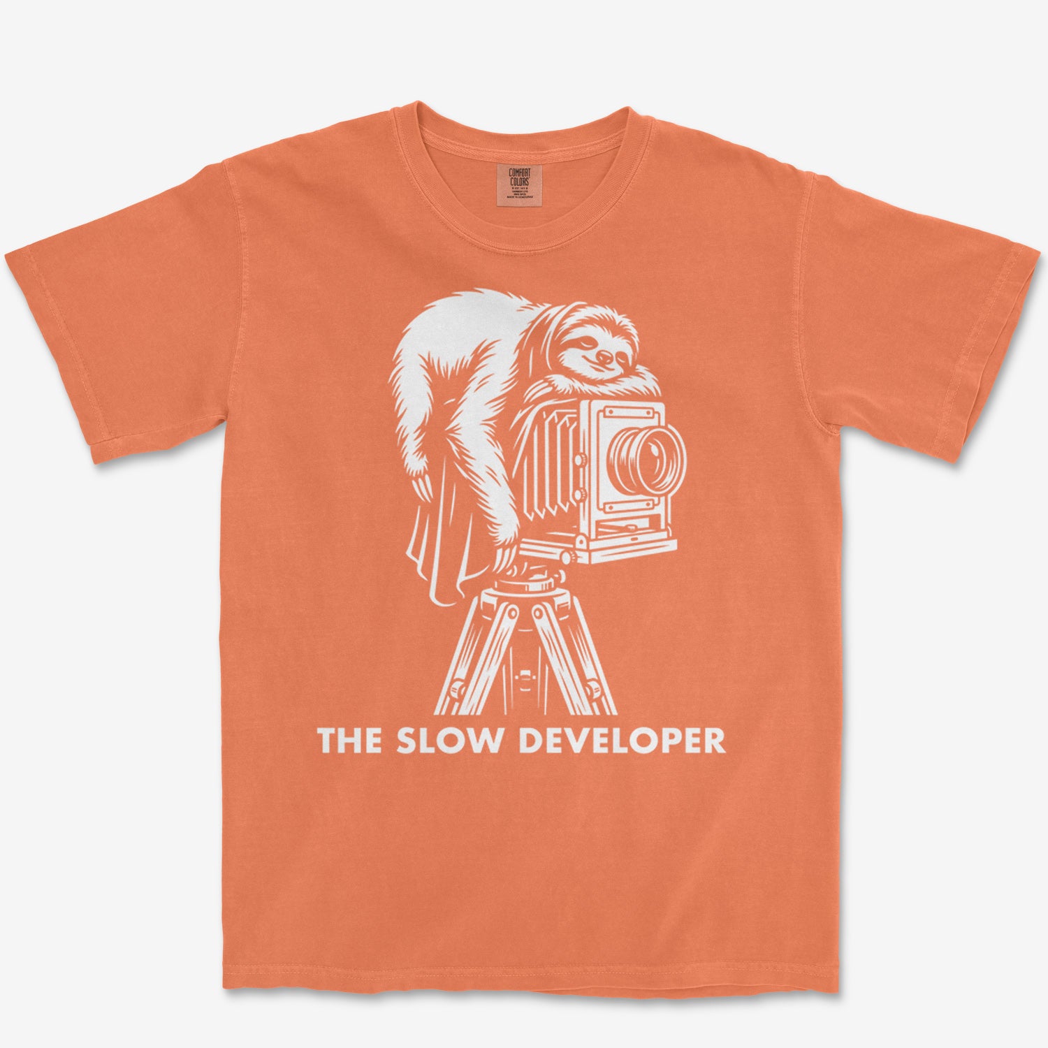 The Sloth Developer Heavyweight Tee