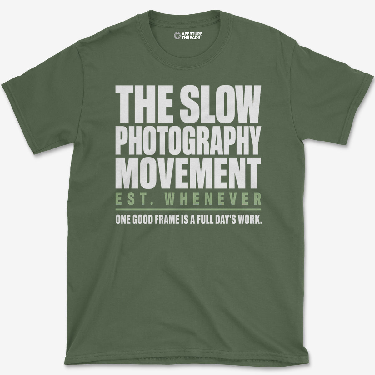 The Slow Photography Movement T-Shirt
