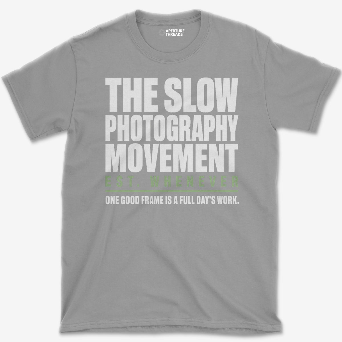 The Slow Photography Movement T-Shirt
