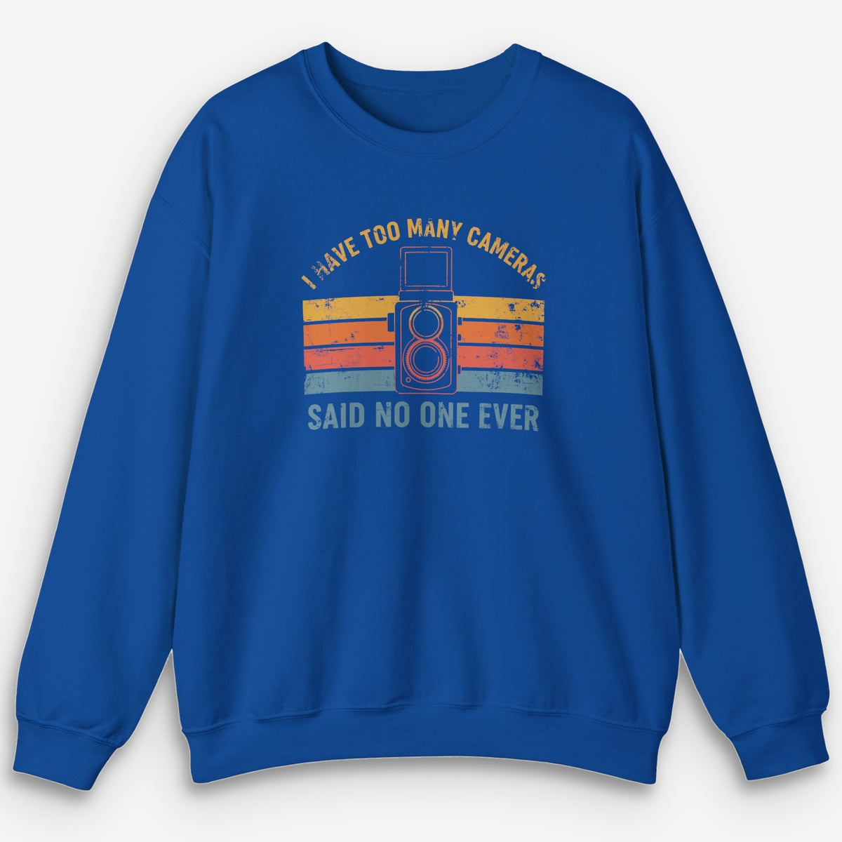 Too Many Cameras Sweatshirt
