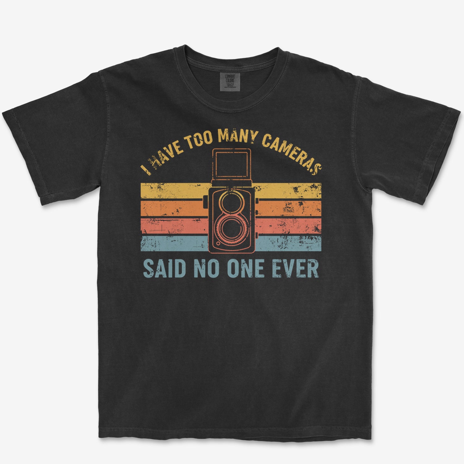 Too Many Cameras Tee
