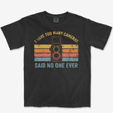 Too Many Cameras Tee