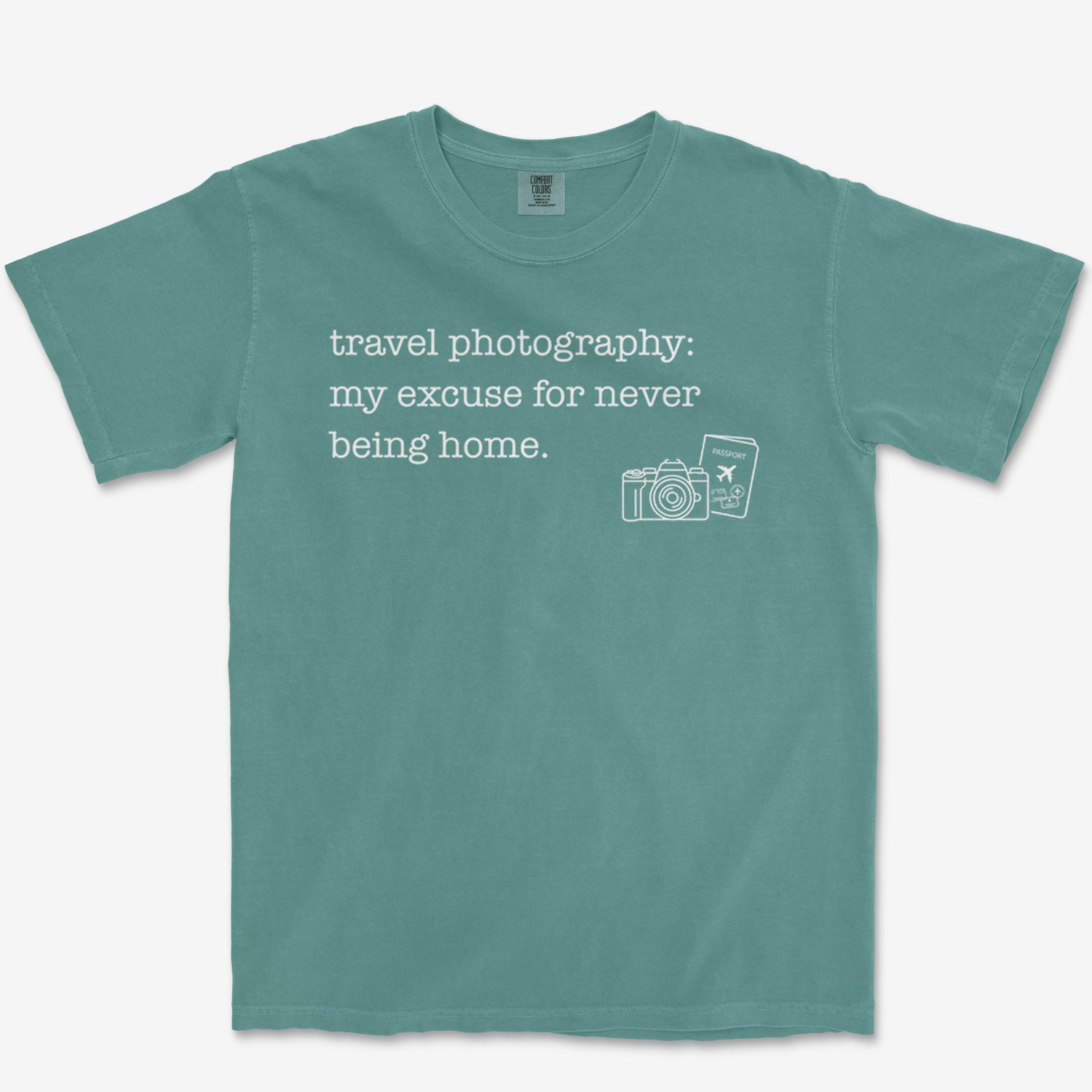 Travel Excuse Heavyweight Tee