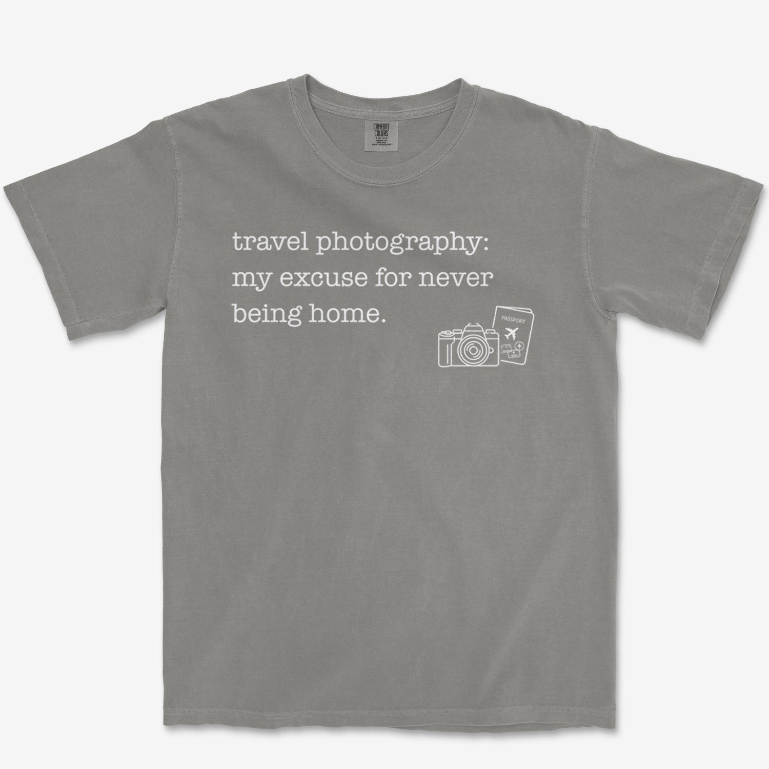 Travel Excuse Heavyweight Tee