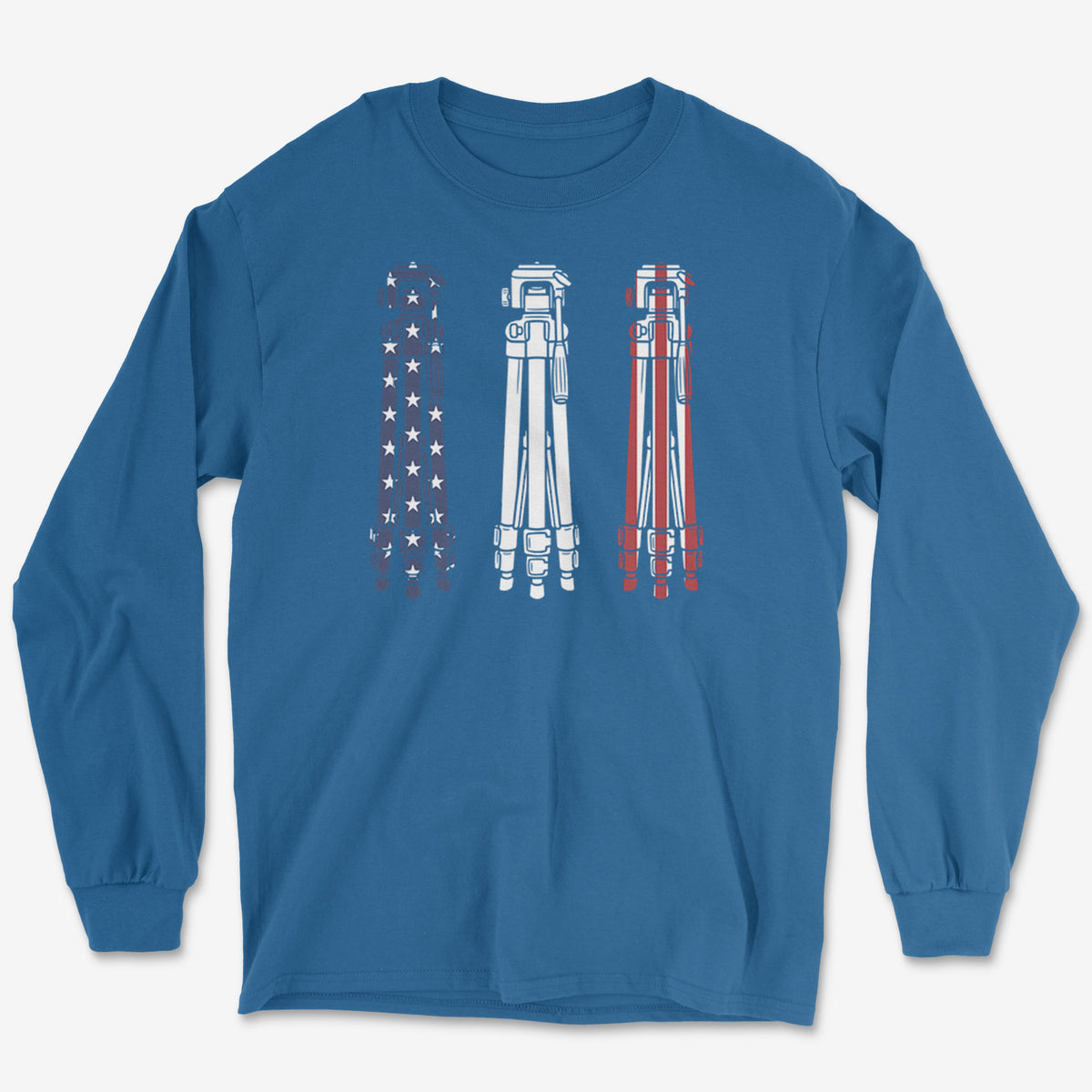 Tripod Triptych Long Sleeve Tee