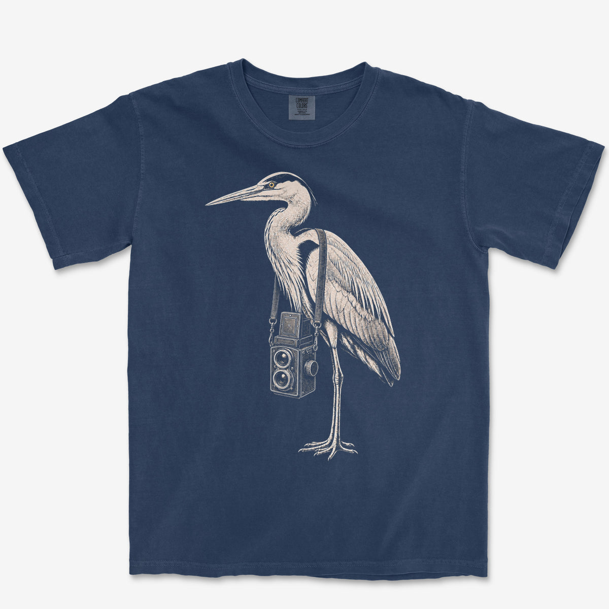 Twin Lens Heron Heavyweight Tee