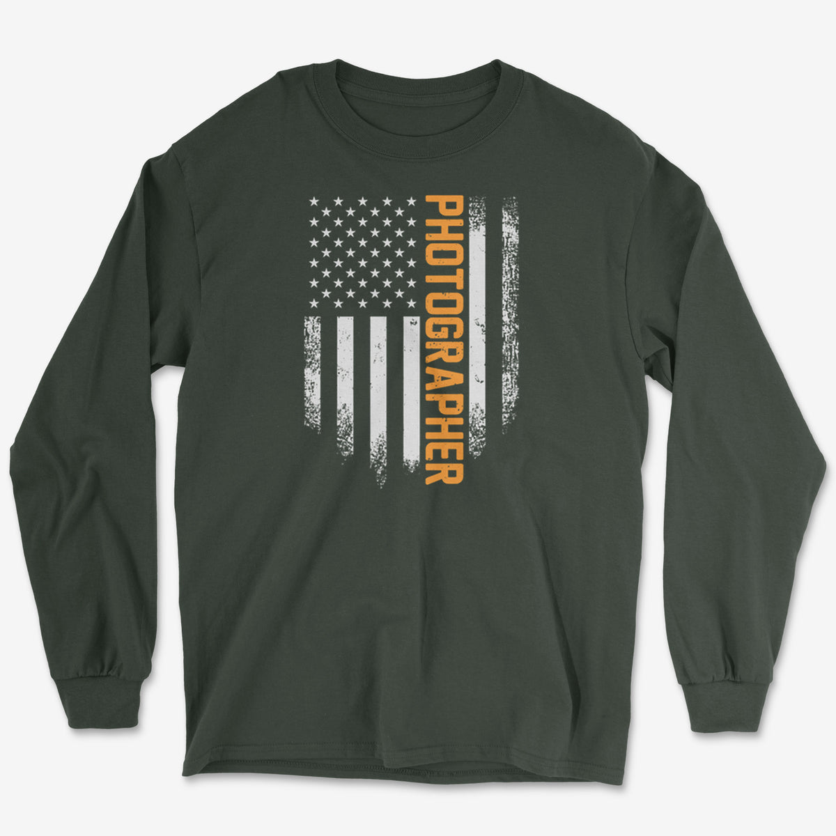 USA Photographer Long Sleeve Tee