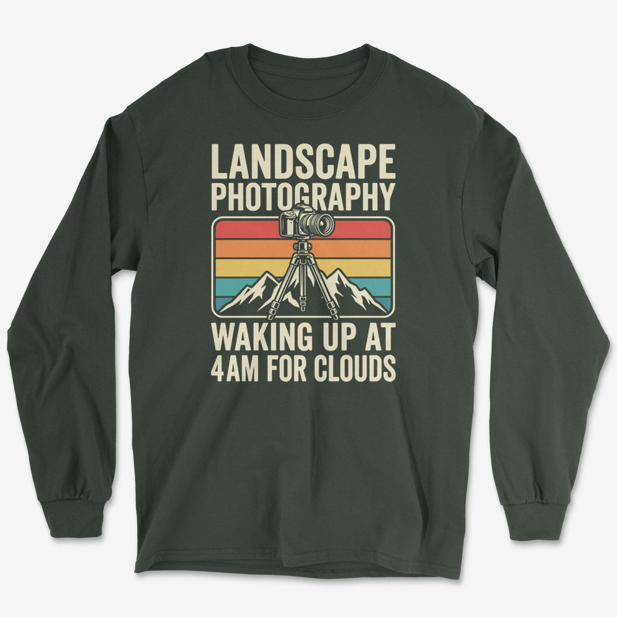 Waking For Clouds Long Sleeve Tee