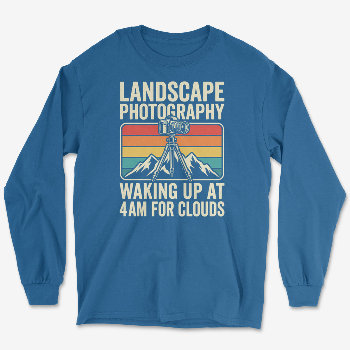 Waking For Clouds Long Sleeve Tee
