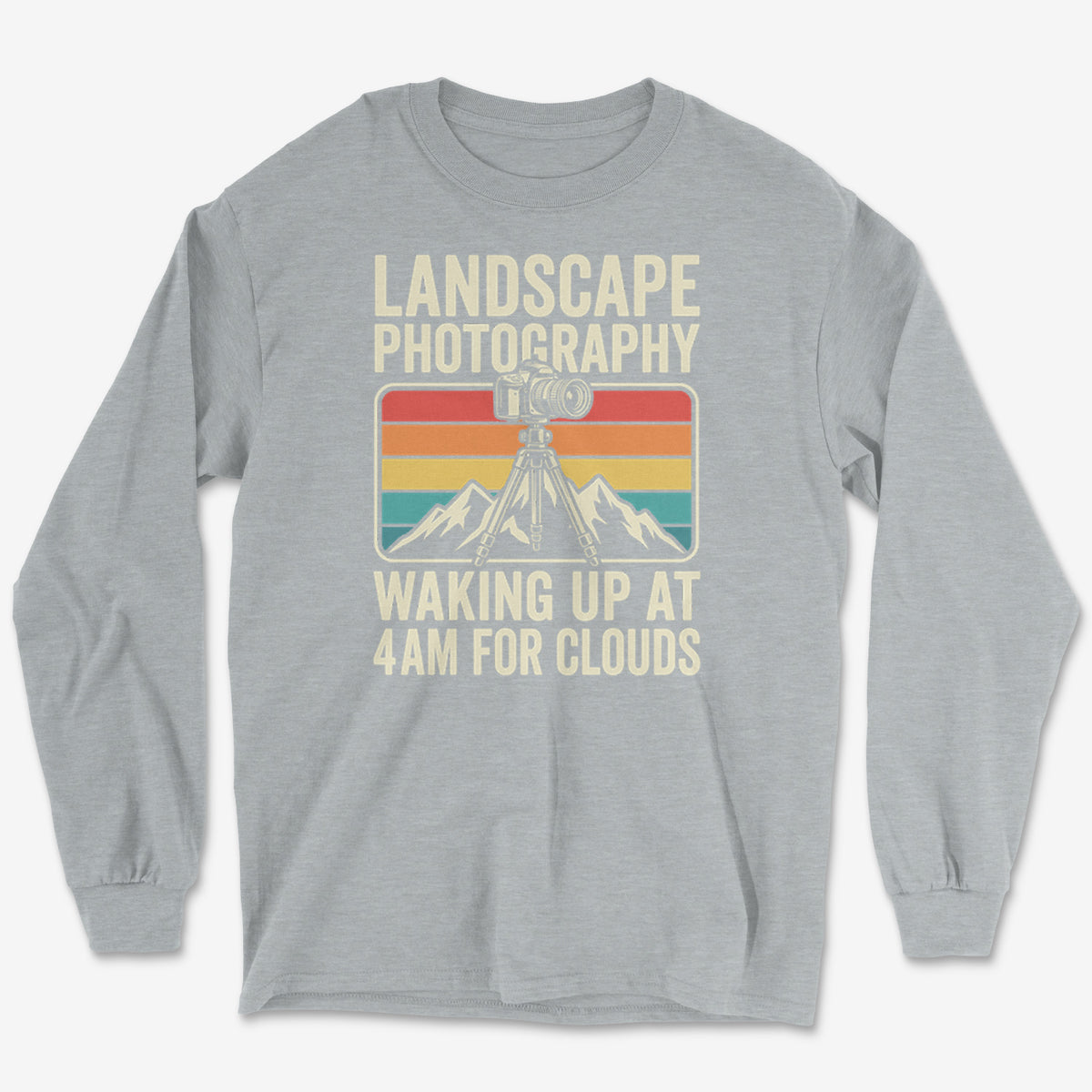 Waking For Clouds Long Sleeve Tee