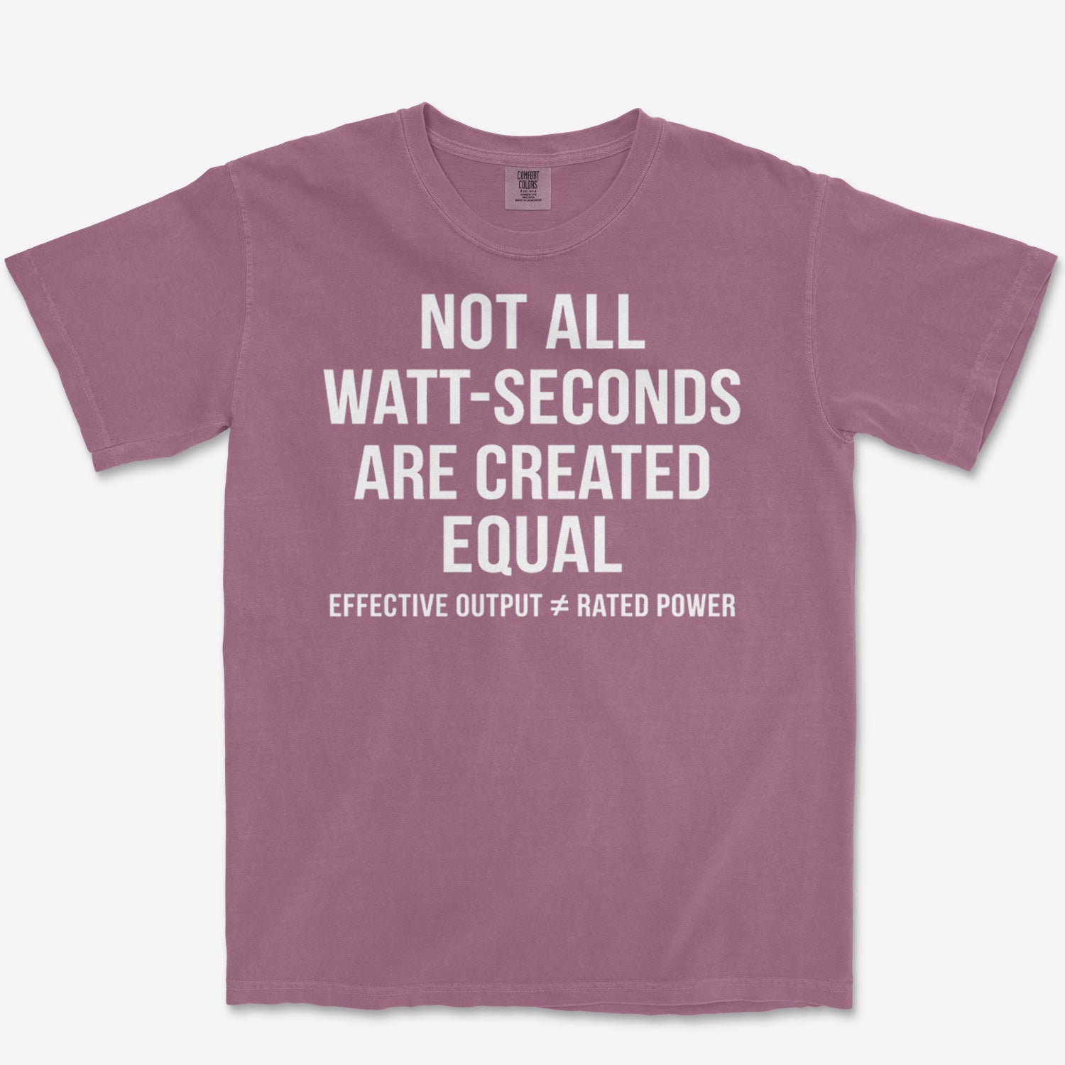 Watt-Seconds Heavyweight Tee