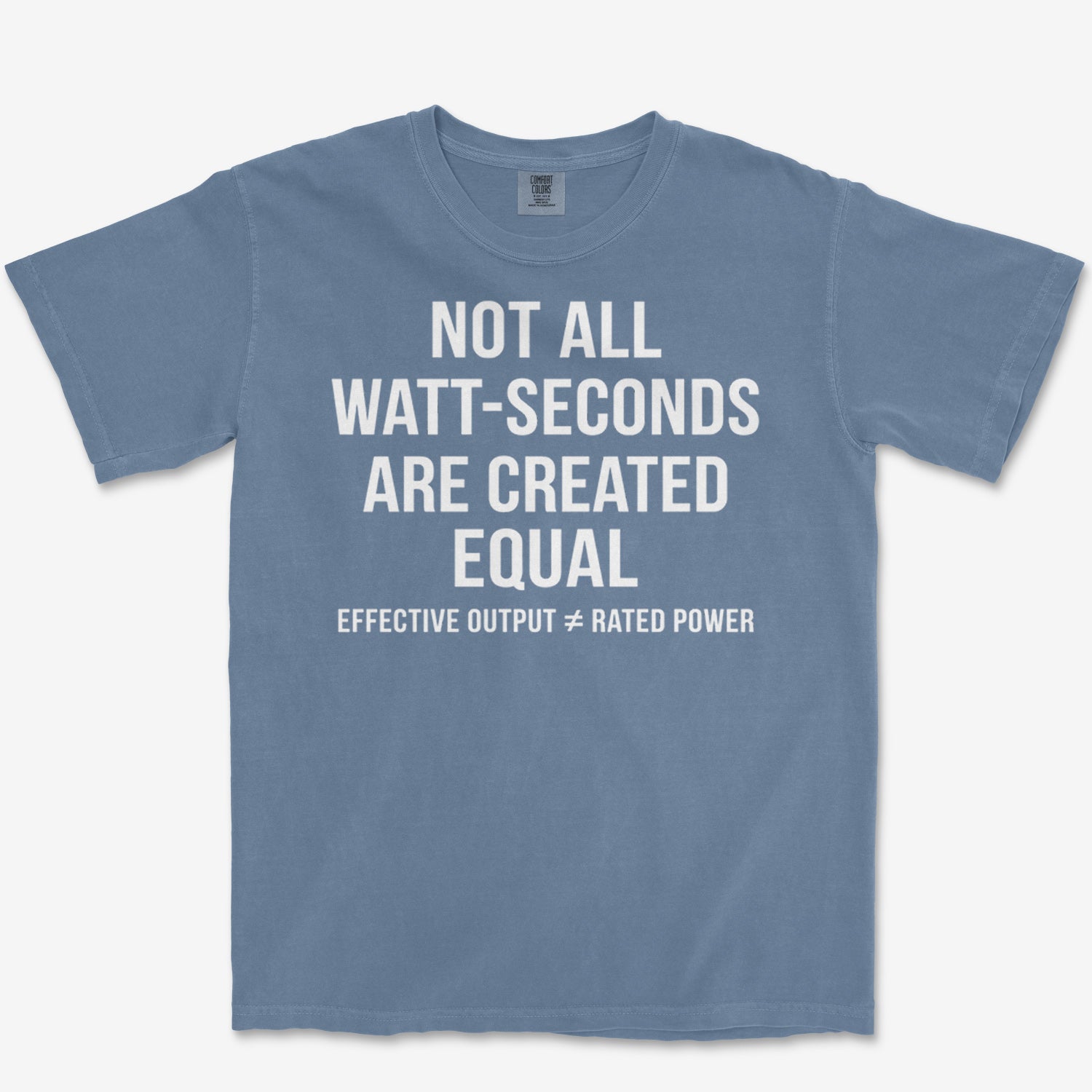 Watt-Seconds Heavyweight Tee