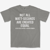 Watt-Seconds Heavyweight Tee