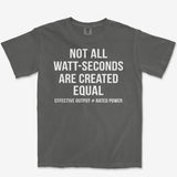 Watt-Seconds Heavyweight Tee